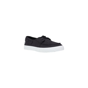 Schwarze Lyocell-Slipper