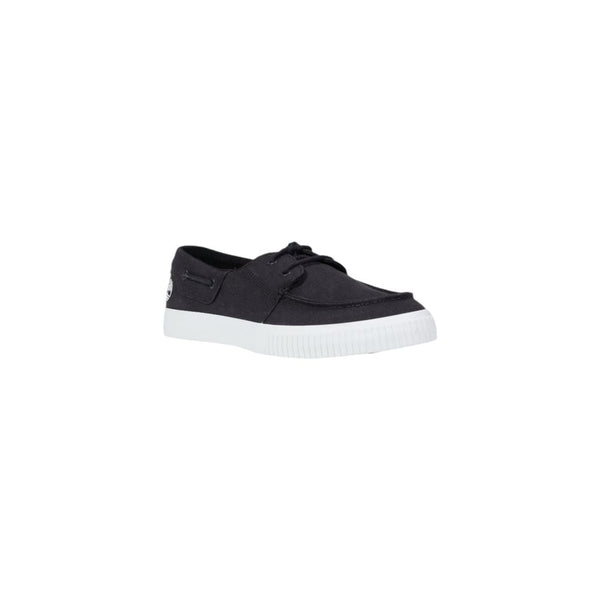 Schwarze Lyocell-Slipper