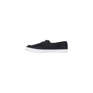 Schwarze Lyocell-Slipper