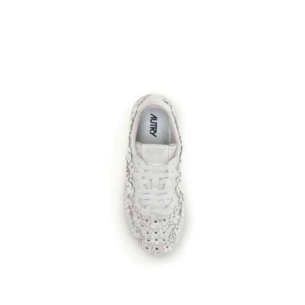Weiße Sneakers aus Kalbshaut Bos Taurus