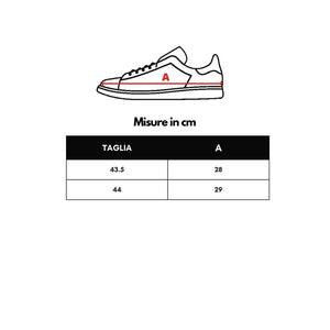 Bordeaux Leder Sneakers
