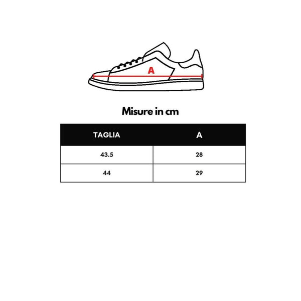 Bordeaux Leder Sneakers
