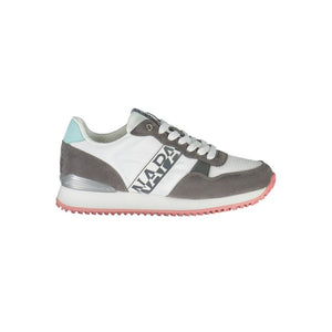 Graue Wildleder-Sneaker