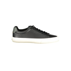 Schwarzer Polyester-Sneaker für Herren