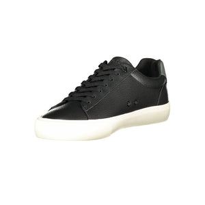 Schwarzer Polyester-Sneaker für Herren