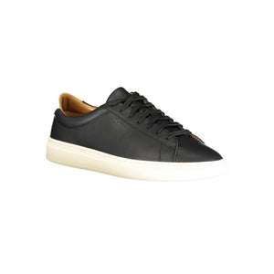 Schwarzer Herren-Leder-Sneaker