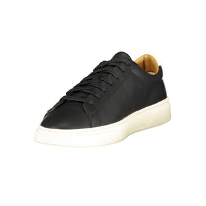 Schwarzer Herren-Leder-Sneaker