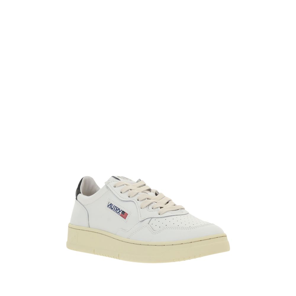 Weiße Kalbshaut Bos Taurus Sneaker