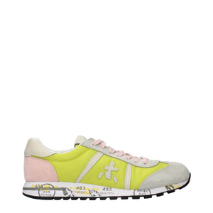 Grüne Sneaker aus Stoff