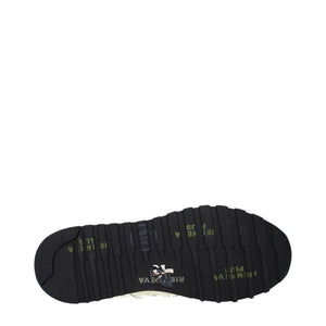 Grüne Sneaker aus Stoff