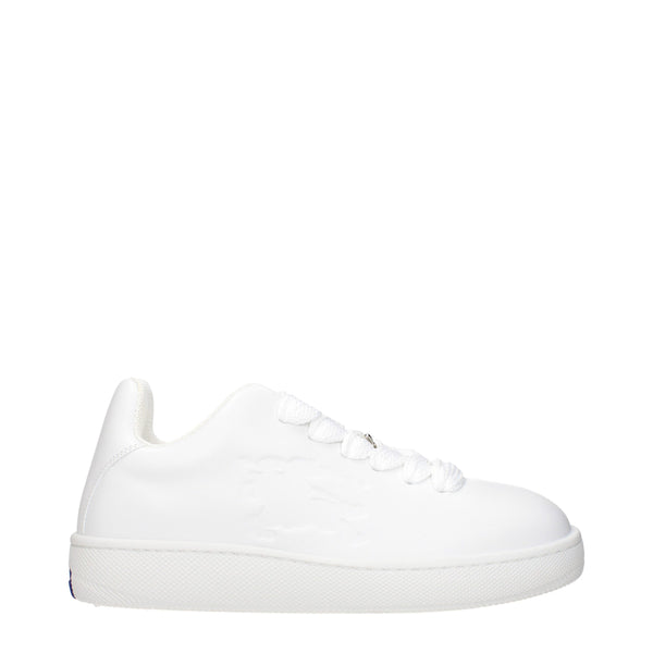 Weiße Sneaker aus Leder