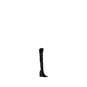 Schwarze Polyethylen-Overknees