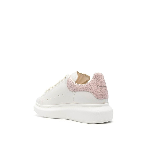 Weiße Chunky-Sneaker aus Leder