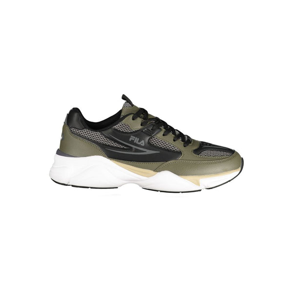 Grüner Sneaker aus Polyester