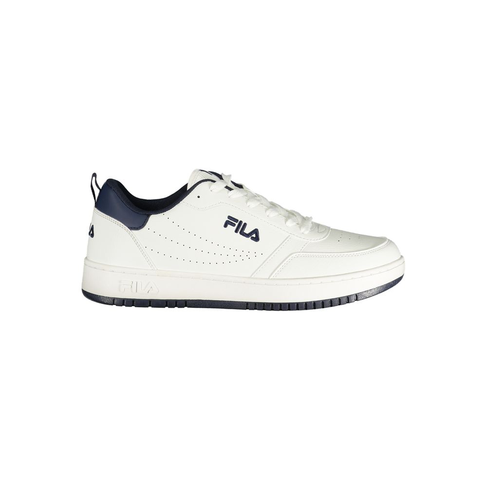 Weißer Polyester-Sneaker