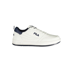 Weißer Polyester-Sneaker