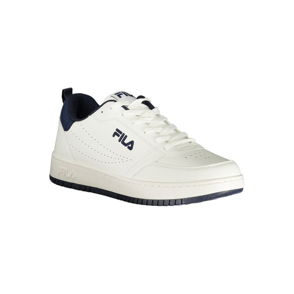 Weißer Polyester-Sneaker