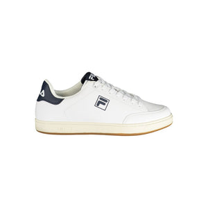 Weißer Polyester-Sneaker