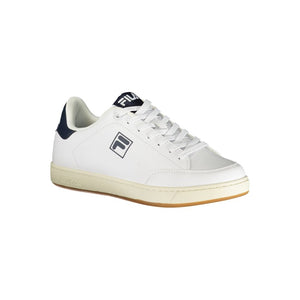 Weißer Polyester-Sneaker