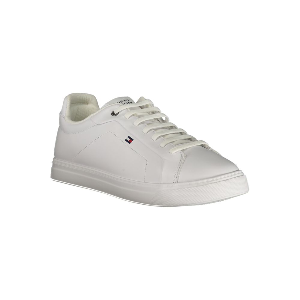 Weißer Herren-Leder-Sneaker