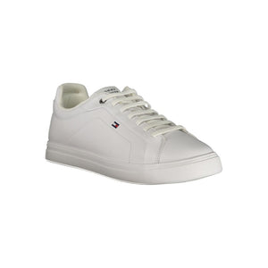 Weißer Herren-Leder-Sneaker