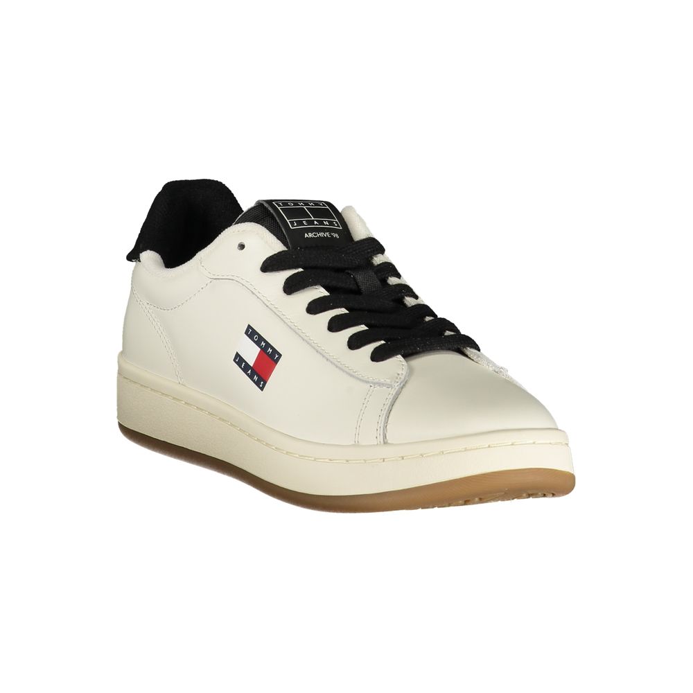 Weiße Damen-Leder-Sneaker