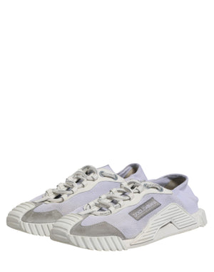 Weiße NS1 Sneakers mit Schnürung für Herren