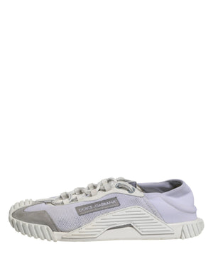 Weiße NS1 Sneakers mit Schnürung für Herren