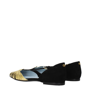 Schwarze Leder-Sandalen