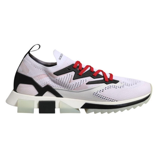 Weiße Polyester-Sneaker