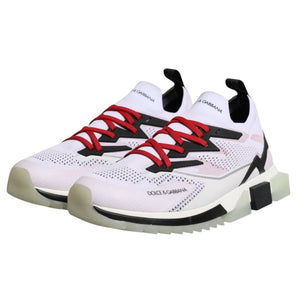 Weiße Polyester-Sneaker