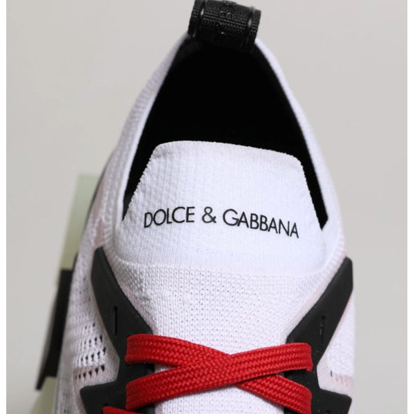 Weiße Polyester-Sneaker