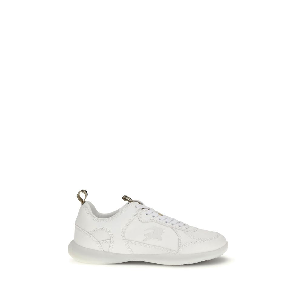 Weiße Kalbshaut Bos Taurus Sneaker