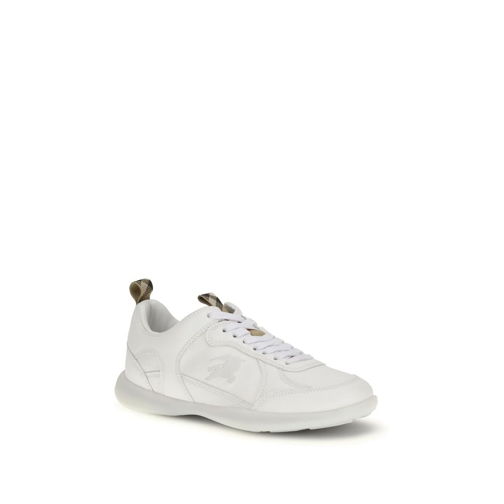 Weiße Kalbshaut Bos Taurus Sneaker
