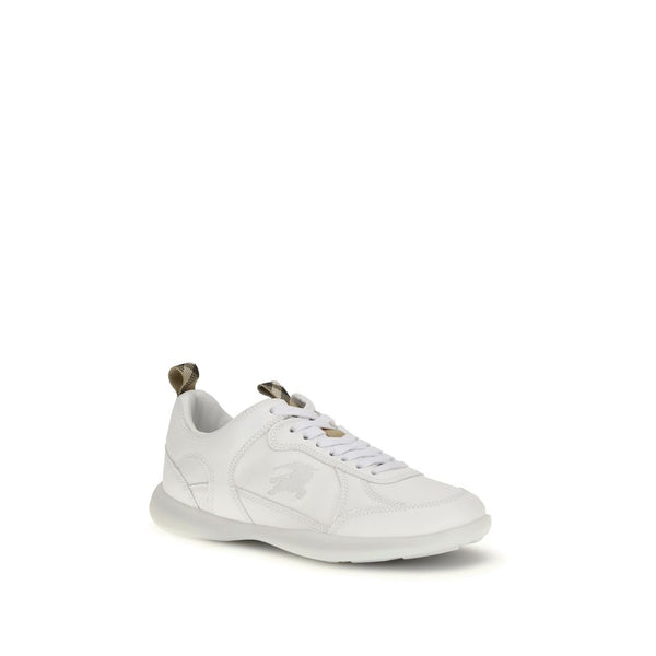 Weiße Kalbshaut Bos Taurus Sneaker
