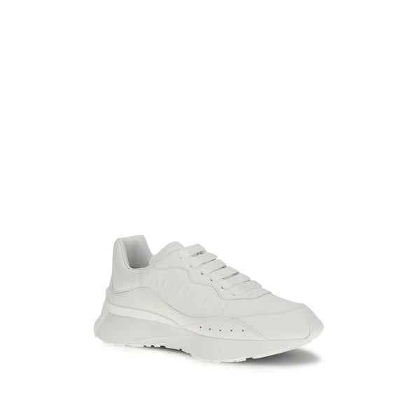Weiße Sneaker aus Kalbshaut Bos Taurus