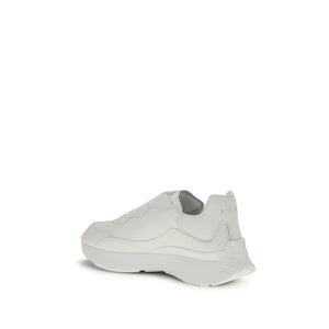 Weiße Sneaker aus Kalbshaut Bos Taurus